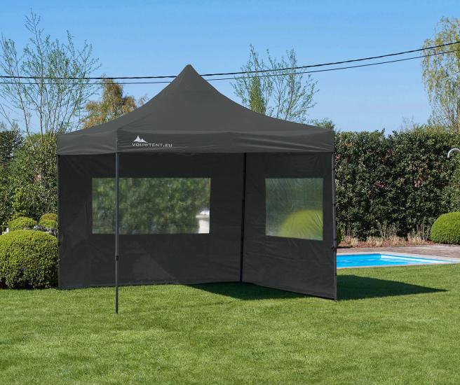3 x 3 m Vouwtent Premium met zijwanden